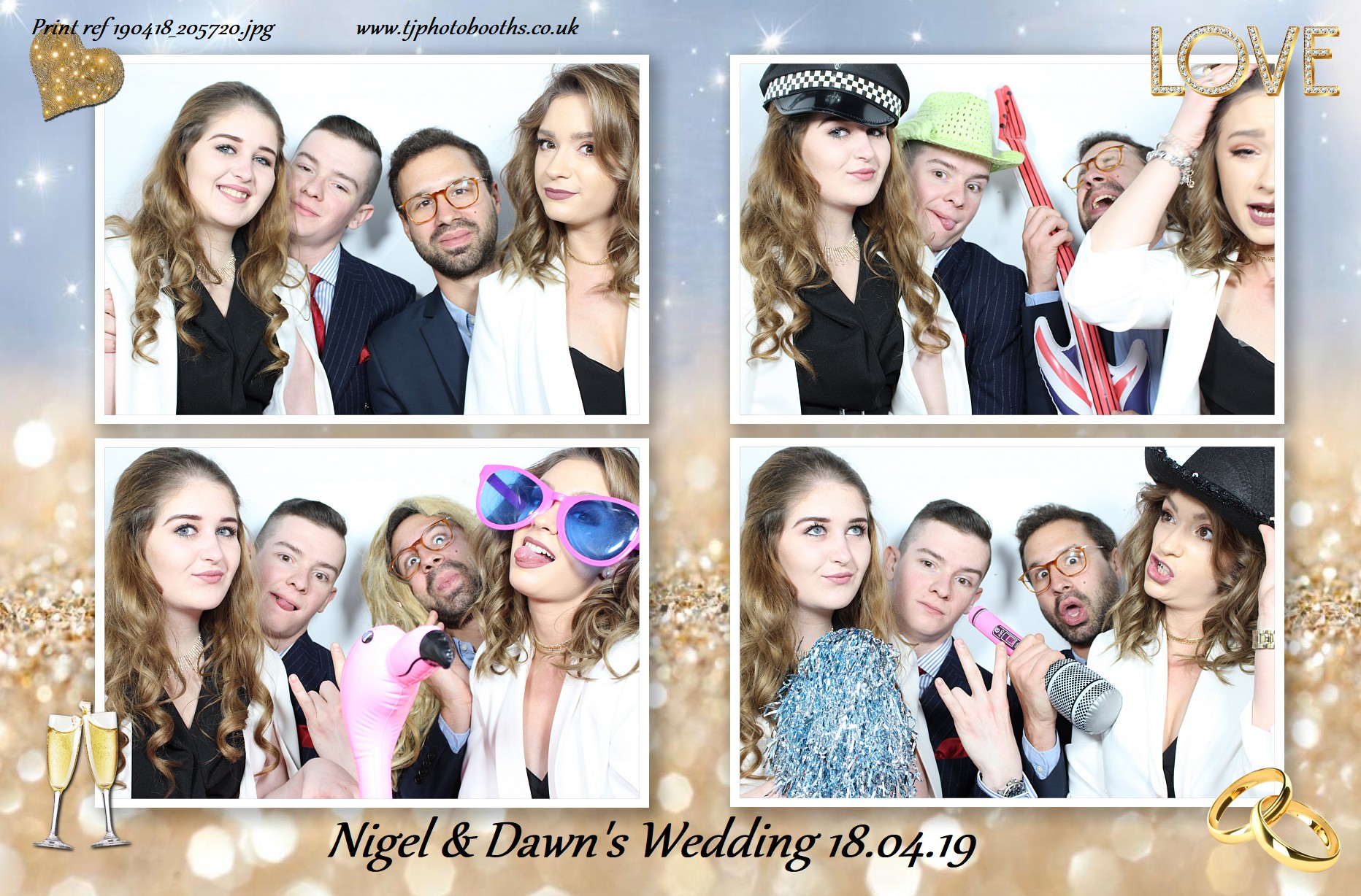 Nigel & Dawn's Wedding | View more photos from the event at gallery.tjphotobooths.co.uk/u/TJPhotobooths/Nigel-Dawns-Wedding